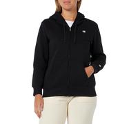 Champion Legacy Basics W Light Powerblend Fleece Full Zip Sweatshirt à Capuche, Noir, L Femme