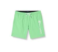 Champion Legacy Beachshorts AC Logo Maillot de Bain, Vert Clair, S Hommes
