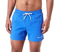 Champion Legacy Beachshorts AC Small Logo Maillot de Bain, Bleu Cobalt, M Hommes