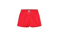 Champion Legacy Boy-Beachshorts Small Logo Short de Plage, Rouge (Rs069), 7-8 Ans Garçon
