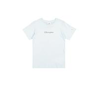 Champion Legacy Boy - Graphic Crewneck T-Shirt with Large Logo, T-Shirt Garçon, Blue (BS187),
