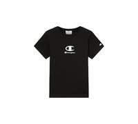 Champion Legacy Boys T-Shirt à col Rond, L, Noir, Noir, L