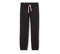 Champion Legacy C-Color Powerblend Elastic Cuff Pantalon de survêtement, Noir, 3-4 Ans Filles et Filles
