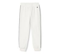 Champion Legacy Color Punch G - Ultralight Powerblend Fleece Rib Cuff Pantalon de survêtement, Off White, 9-10 Ans Filles et Filles