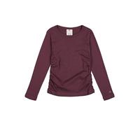 Champion Legacy Emotional Dance G (405021) - T-shirt à manches longues en coton doux côtelé 1x1 (190gr) LS Crewneck, Aubergine foncé (EPI), 11-12 ans (L) Fille FW24