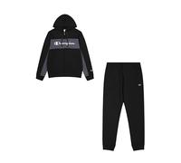 Champion Legacy-Full Zip Sweatsuit with Large Logo Survêtement, Noir (KK001), XL Homme