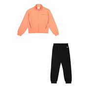 Champion Legacy Girl-Full Zip Sweatsuit Elastic Cuff Survêtement, Pink (PS202), 9 Ans Fille