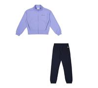 Champion Legacy Girl-Full Zip Sweatsuit Elastic Cuff Survêtement, Purple (VS097), 7-8 Ans Fille