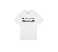 Champion Legacy Graphic Shop Authentic (220249) -Crewneck T-Shirt, Blanc (WW001), S Homme