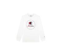 Champion Legacy Graphic Shop Authentic (220250) -Crewneck T-Shirt à Manches Longues, Blanc (WW001), XS Homme
