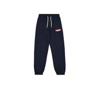 Champion Legacy Graphic Shop B (306841) -Ultra-Light Soft Compact Powerblend Fleece Elastic Cuff Pantalon de survêtement, Bleu (BS501), 5-6 Years Garçon
