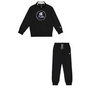 Champion Legacy Graphic Shop B (306844) -Ultra-Light Soft Compact Powerblend Fleece High-Neck Survêtements de Sport, Noir (KK001), 5-6 Years Garçon