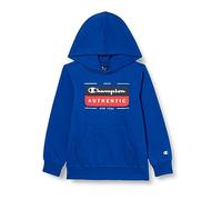 Champion Legacy Graphic Shop B-Ultralight Powerblend Fleece Sweatshirt à Capuche, Bleu, 7-8 Ans Enfants et Adolescents