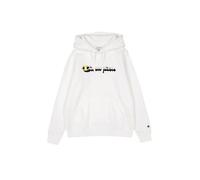 Champion Legacy Graphic Shop W (117651) -Light Soft Compact Powerblend Fleece Sweatshirt à Capuche, Blanc (WW001), XS Femme