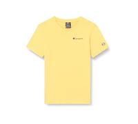 Champion Legacy Icons B Small Script Logo S/S Crewneck T-Shirt, Jaune, 11-12 Ans Garçon