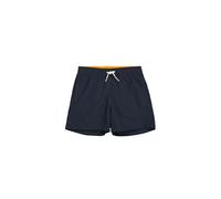 Champion Legacy Icons Beachshorts B - Crinkle Taslon Small Script Logo Maillot de Bain, Bleu Marine, 11-12 Ans Garçon