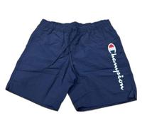 Champion Legacy Icons Beachshorts Crinkle Taslon Contrast Logo Bermuda Maillot de Bain, Bleu Marine, XL Hommes