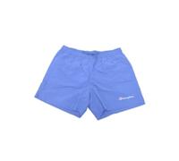 Champion Legacy Icons Beachshorts Crinkle Taslon Small Script Logo Costume Short, Bleu Jeans, S Homme SS24, Bleu Jeans, S