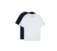 Champion T-shirt homme Legacy-Icons – Lot de 2, col rond, Blanc (WW001), L