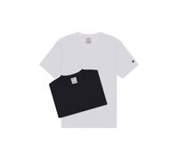 Champion Legacy-Icons 2 Pack Crewneck T-Shirt, Blanc (WW001), XXL (Lot de 2) Homme