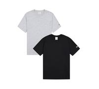 Champion Authentic Athletic Apparel T-Shirt gris chiné / noir, Taille L