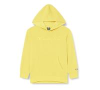 Champion Legacy Icons Tonal Logo B - Ultralight Spring Terry Sweatshirt à Capuche, Jaune Moutarde, 13-14 Ans Enfants et Adolescents