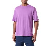 Champion Legacy Icons Tonal Logo T-Shape S/S Crewneck T-Shirt, Aubergine, Medium Homme