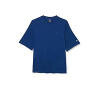 Champion Legacy Icons Tonal Logo T-Shape S/S Crewneck T-Shirt, Bleu Nuit, Large Homme