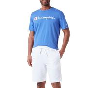 Champion Legacy Icons Tonal Pants-C-Logo Spring Terry Bermuda Shorts, Blanc, M Men's