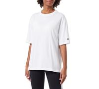 Champion Legacy Icons Tonal W-Oversized C-Logo S/S Crewneck T-Shirt, Blanc, XL Women's