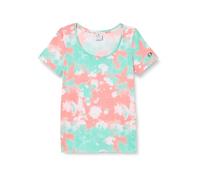 Champion Legacy Minimalist Resort W Piece-Dyed Regular S/S Crewneck T-Shirt, Allover Pêche Rose, Small Femme
