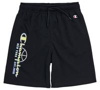 Champion Legacy Modern Basket B-Quick-Dry Smooth Micromesh Bermuda Shorts, Noir, S Garçon