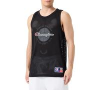 Champion Legacy Modern Basket S/L Tank Débardeur Noir L Homme SS24, Noir, Large