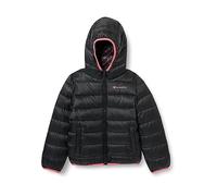 Champion Legacy Outdoor K Light WR Hooded Veste embotie, Noir/Rose, 11-12 Ans Garçon
