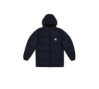 Champion Legacy Outdoor Retro Sport (220350) -WR Polyester Woven Cirè 144gr Hooded Veste, Bleu (BS501), S Homme