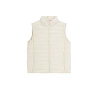Champion Legacy Outdoor W Spring-Summer WR Light Nylon High-Neck Gilet, Blanc cassé, L Femme