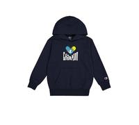 Champion Legacy Play with Graphics B (306908) - Ultra-Light Soft Compact Polyfleece Hooded Sweat à Capuche, Bleu Marine (NNY), 13-14 Ans (XL) Enfant FW24, Bleu Marine (NNY), 13-14 Ans