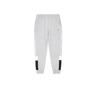 Champion Legacy Retro Sport (220335) - Soft Compact Poly Fleece Rib Cuff Pantalon de Survêtement, Gris, XL Homme FW24, Gris chiné (Noxm/NNY/WHT), XL
