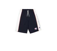 Champion Legacy Retro Sport B (306852) - Bermuda en tissu éponge compact et ultraléger, bleu marine (NNY/WHT/CRD), 5-6 ans (XS) garçons FW24