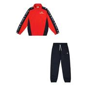Champion Legacy Retro Sport B (306863) - Survêtement spécial PolyWarpKnit Semidull à col haut, multicolore vermillon/bleu marine (CRD/NNY), 9-10 ans (M) Enfant FW24