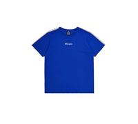 Champion Legacy Retro Sport B Tape S/S Crewneck T-Shirt, Bleu électrique, 9-10 Ans Garçon