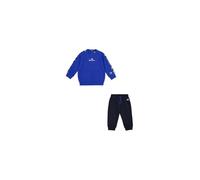 Champion Legacy Retro Sport TD (306867) - Ultralight Powerblend Fleece Crewneck Full, Deep Blue/Navy (BAI/NNY), 9 mois (74) Enfants FW24