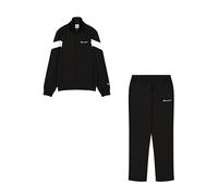 Champion Legacy Script Shop Color Block (220290) -Soft Compact Powerblend Fleece High-Neck Survêtement de Sport, Noir (KK001), M Homme