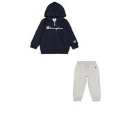 Champion Legacy Script Shop TD (306898) -Ultra-Light Powerblend Fleece Hooded Costume, Bleu (BS501), 9 Months Bébé garçon