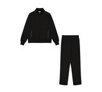 Champion Legacy Script Shop W (117519) -Soft Compact Powerblend Fleece Tonal High-Neck Survêtement de Sport, Noir (KK001), L Femme