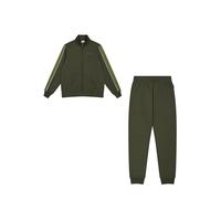 Champion Legacy Script Shop W (117520) -Soft Compact Powerblend Fleece High-Neck Survêtement, Vert (GS508), L Femme