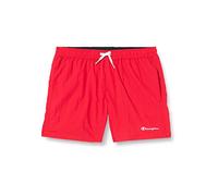 Champion Legacy Beachshorts AC Small Logo Maillot de Bain, Rouge Intense, L Hommes