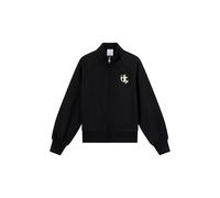 Champion – Sweat-shirt Legacy à fermeture éclair intégrale pour fille Noir Taille M