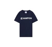 Champion Legacy T-Shirt à Manches Longues pour garçon, Motif Graphique, L, Bleu, Bleu, L