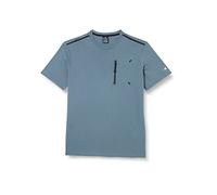 Champion Legacy X-Pro Zip Pocket S/S T-Shirt Manches Courtes, Grigio Peltro, M Homme